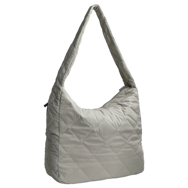 Seidenfelt Hetta Maxi Hobo - Schultertasche 42 cm (cool grey)