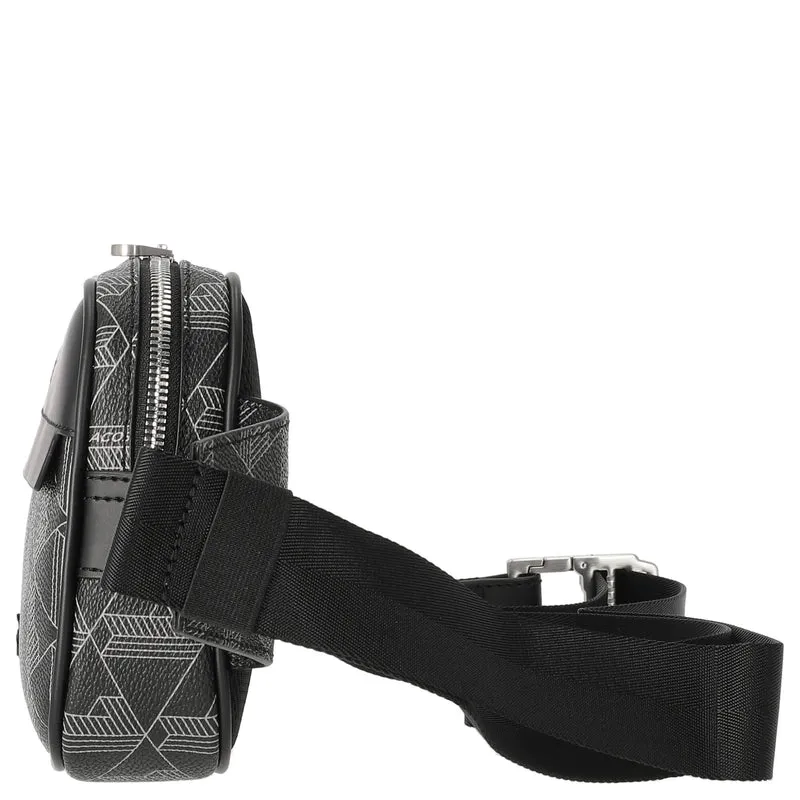 Lacoste The Blend - Gürteltasche 23 cm (monogram noir gris)