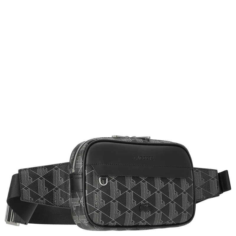 Lacoste The Blend - Gürteltasche 23 cm (monogram noir gris)