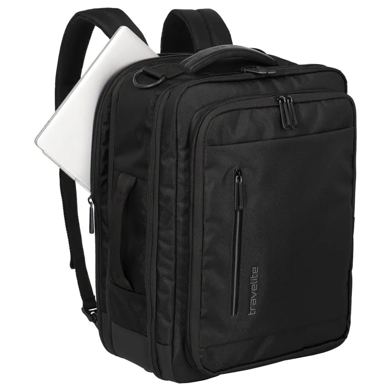 Travelite Crosslite - Bordtasche/Rucksack 43 cm (black)