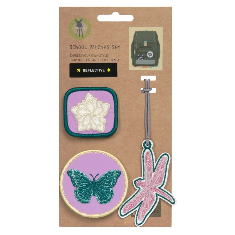Lässig Zubehör School Patches Set - Anhänger/Patches (Dragonfly)