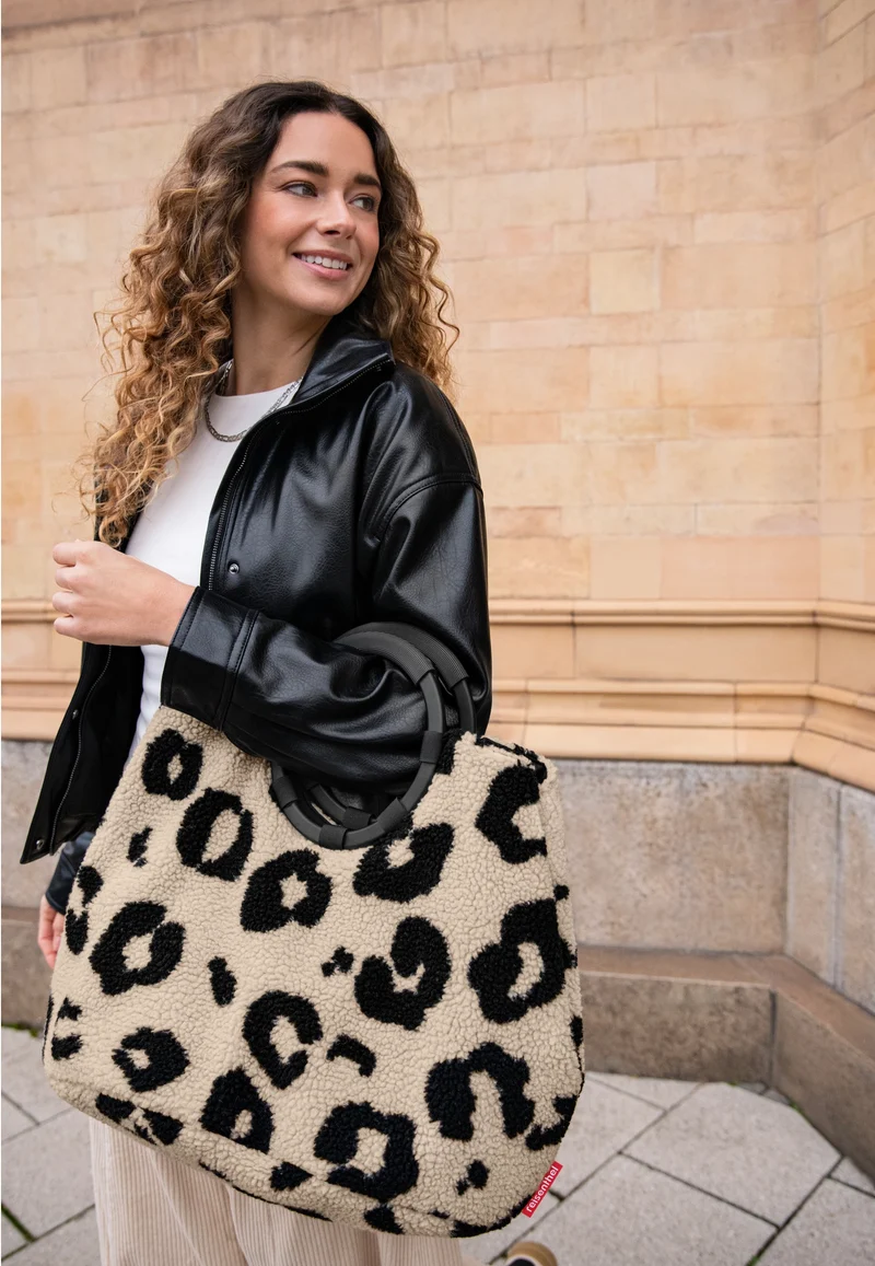 Loopbag Hobo Teddy Leo Cream - Shopper