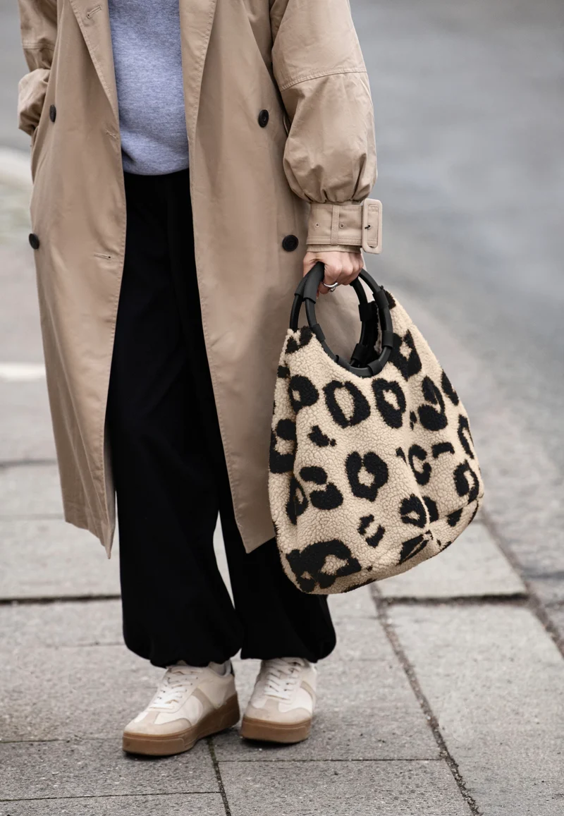 Loopbag Hobo Teddy Leo Cream - Shopper