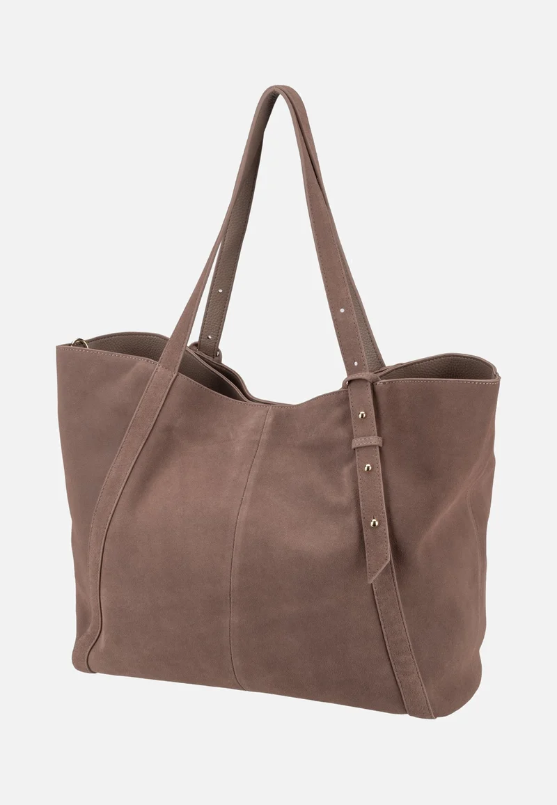 Pretty Wonder Suede Mocha - Shopper