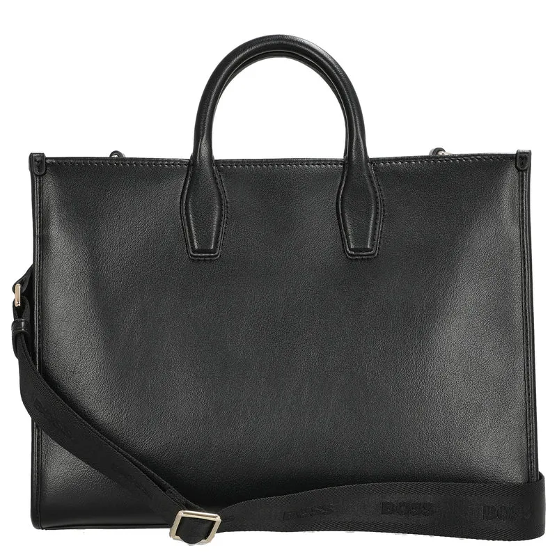 BOSS Women Sandy MED Tote - Shopper 36 cm (black)