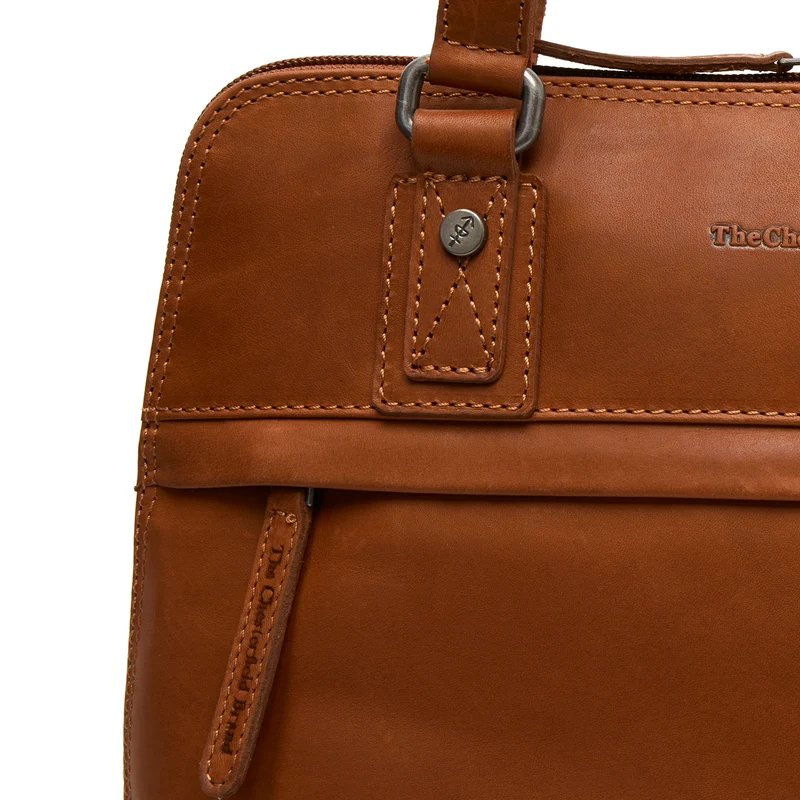 The Chesterfield Brand Belgrado Leather Cognac Shoulder Bag C48.134031