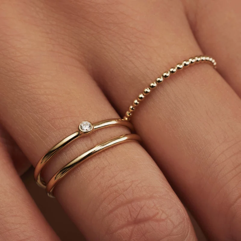 Isabel Bernard Rivoli Aélys 14 Karat | Gold Ring IB330076-52
