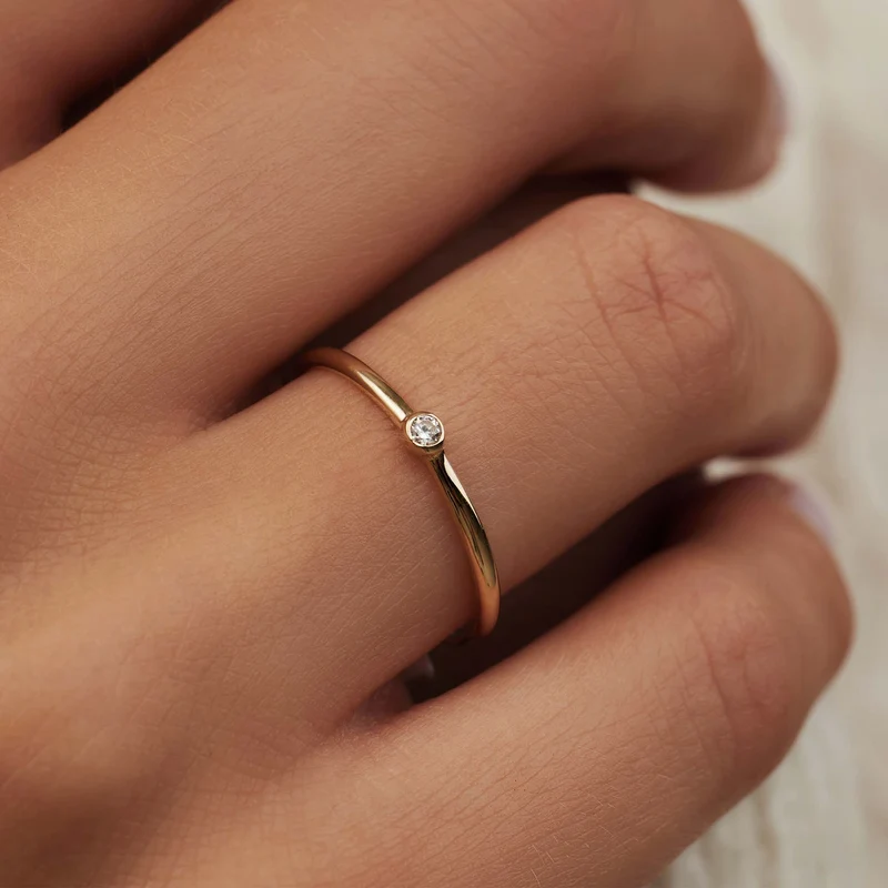 Isabel Bernard Rivoli Aélys 14 Karat | Gold Ring IB330076-52