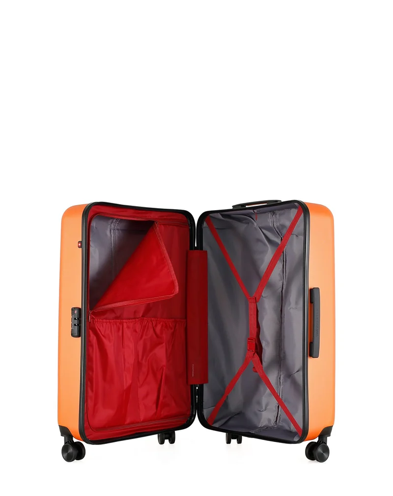 SWISS KOPPER – 3er-Pack – Großer Koffer, Handgepäck und Handgepäck XXS RUTI