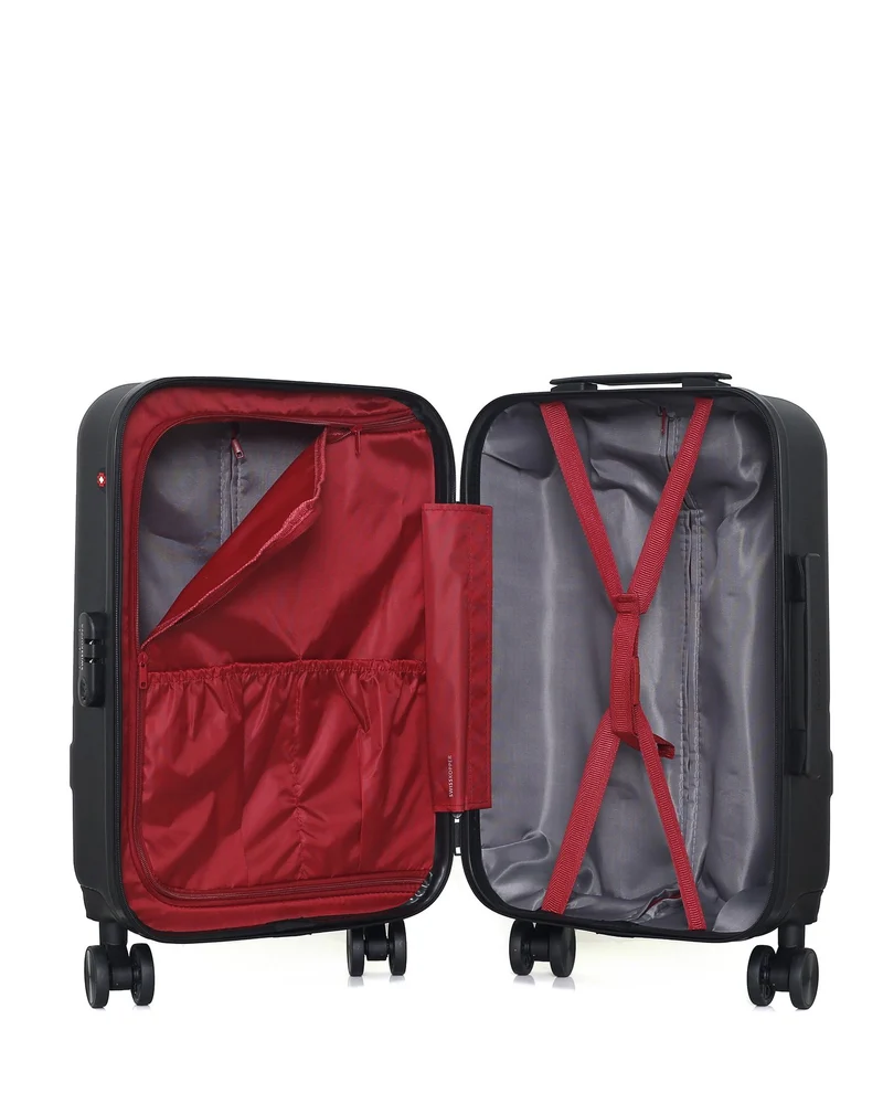 SWISS KOPPER – 3er-Pack – Handgepäck, Handgepäck XXS und Kosmetikkoffer USTER