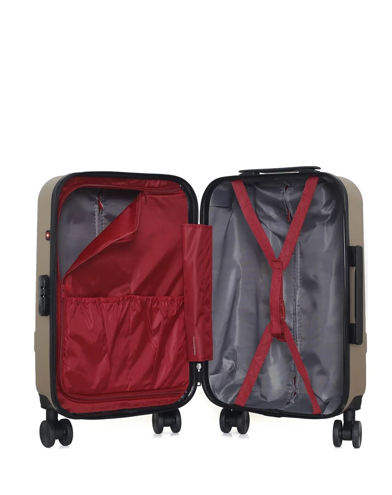 SWISS KOPPER – 3er-Pack – Handgepäck, Handgepäck XXS und Kosmetikkoffer USTER