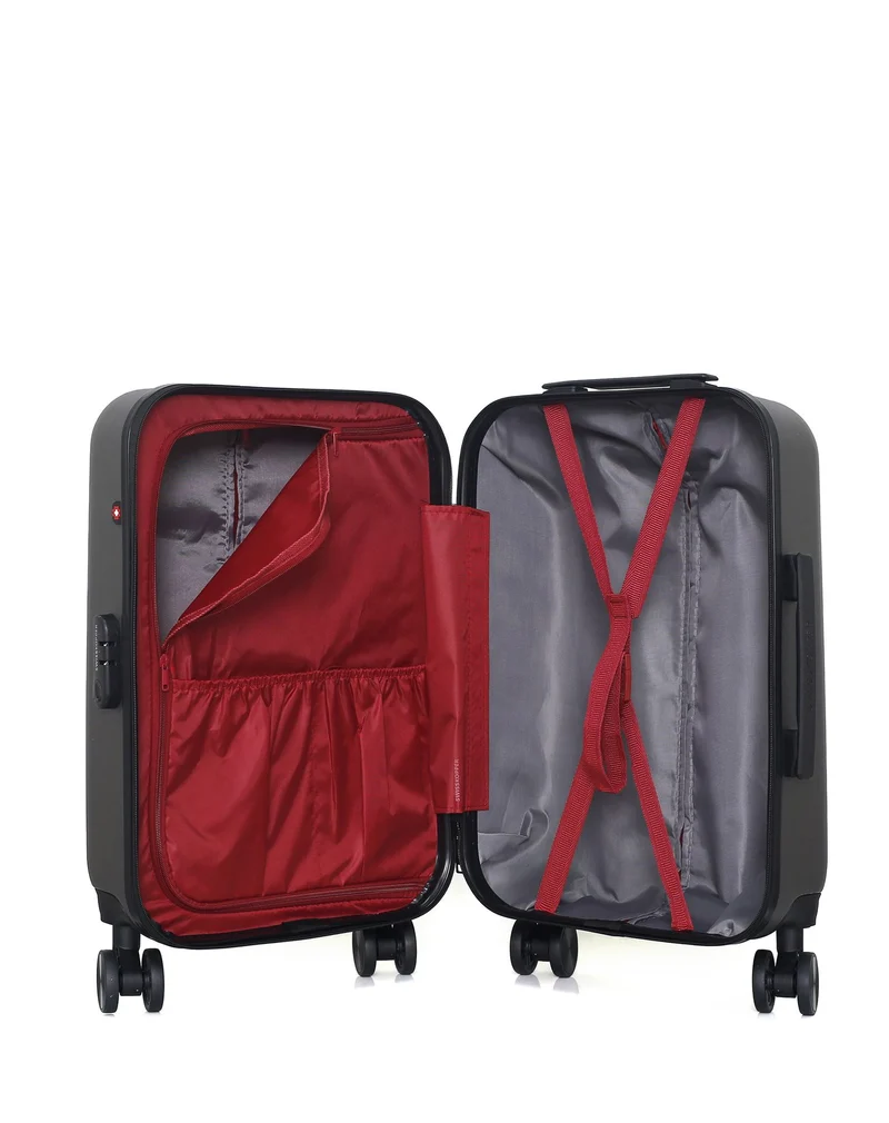 SWISS KOPPER – 3er-Pack – Handgepäck, Handgepäck XXS und Kosmetikkoffer RUTI