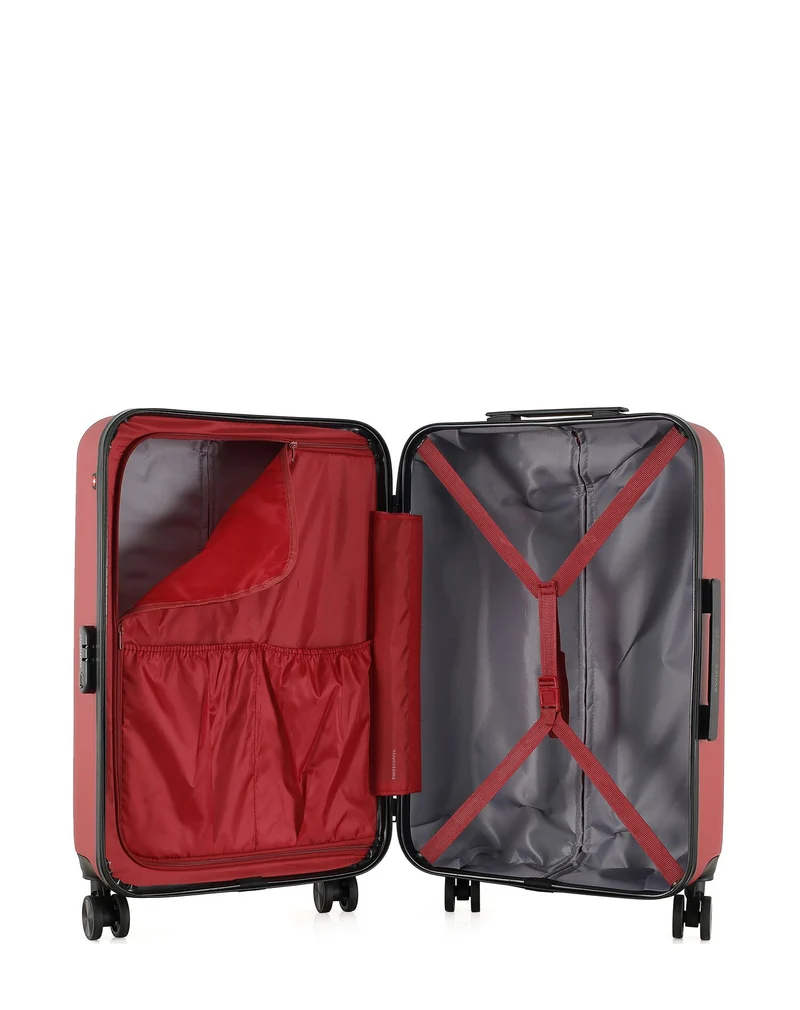 SWISS KOPPER – 2er-Pack – Mittelgroßer Koffer und Kosmetikkoffer WIL