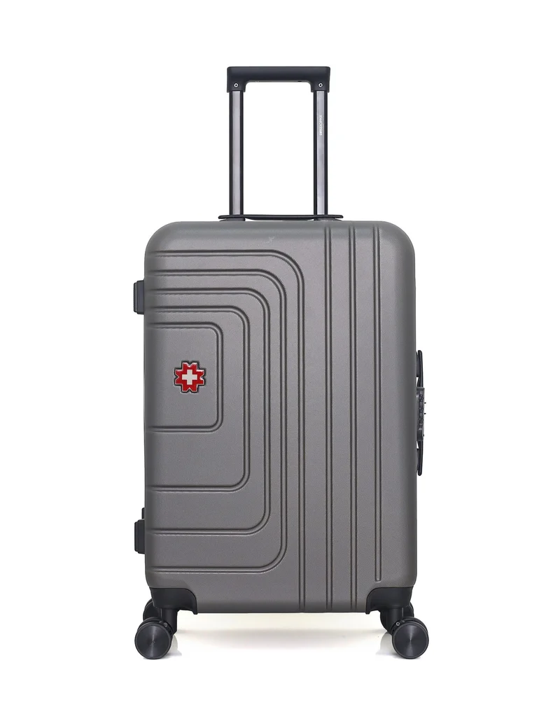 SWISS KOPPER – 2er-Pack – Mittelgroßer Koffer und Handgepäck XXS RUTI