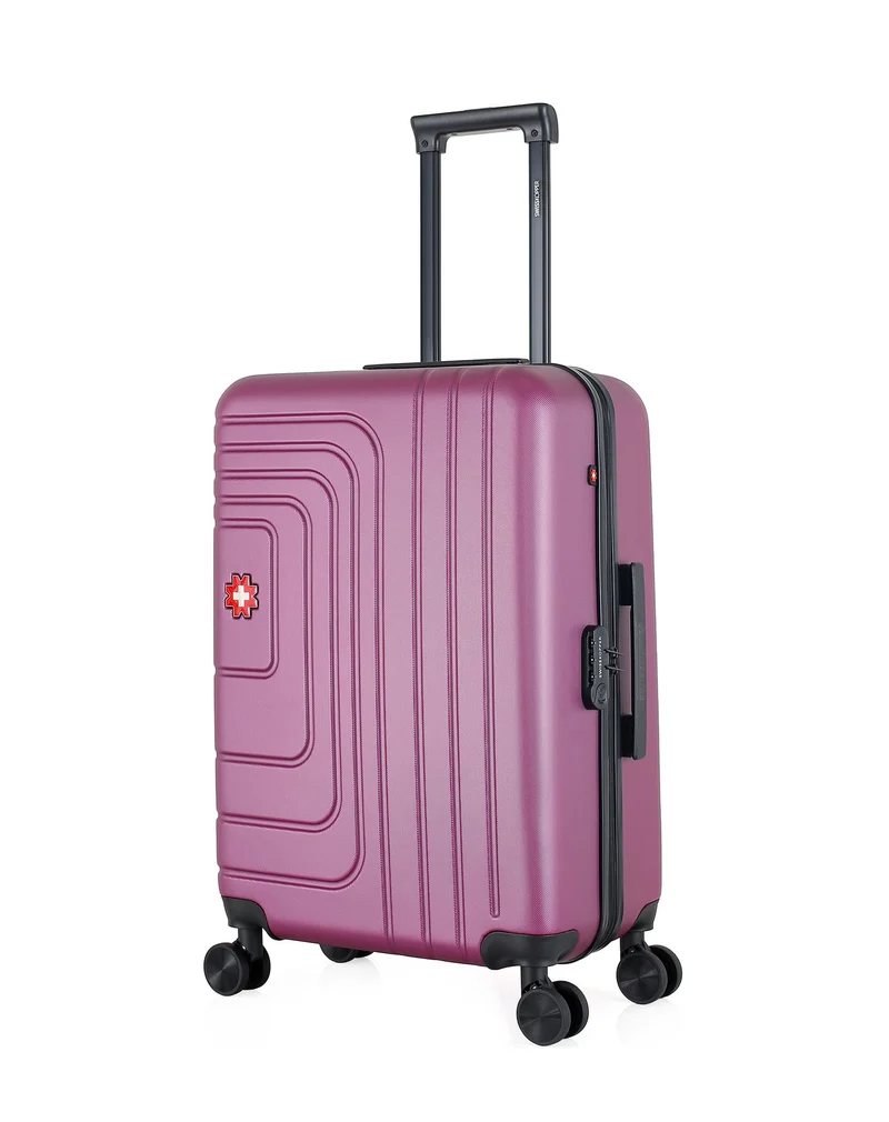 SWISS KOPPER – 2er-Pack – Mittelgroßer Koffer und Handgepäck XXS RUTI