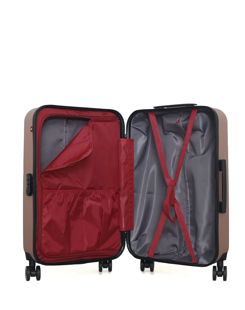 SWISS KOPPER – 2er-Pack – Mittelgroßer Koffer und Handgepäck WIL