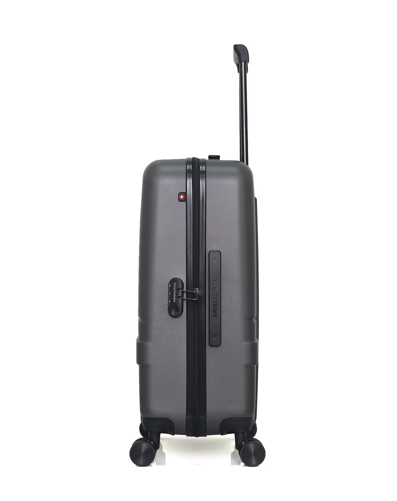 SWISS KOPPER – 2er-Pack – Mittelgroßer Koffer und Handgepäck USTER