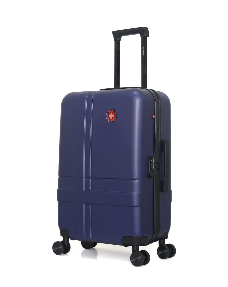 SWISS KOPPER – 2er-Pack – Mittelgroßer Koffer und Handgepäck USTER