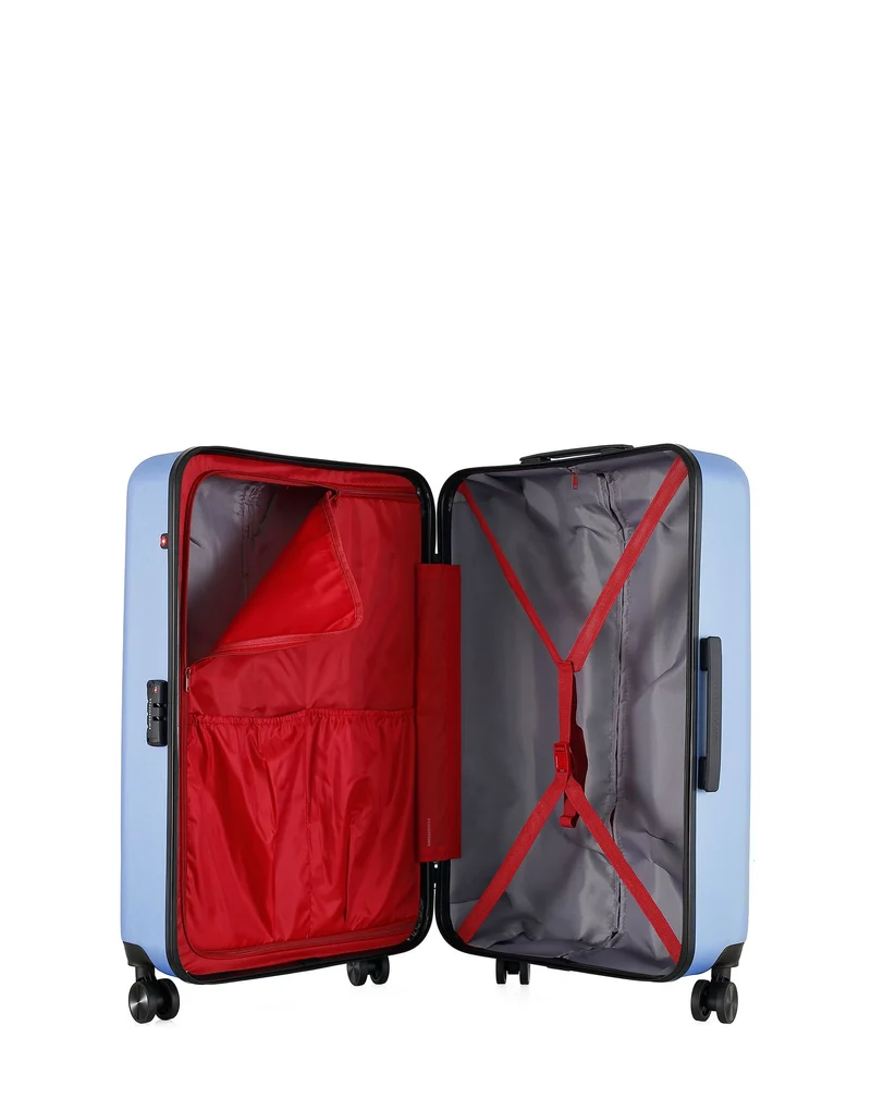 SWISS KOPPER – 2er-Pack – Großer Koffer und Handgepäck XXS RUTI