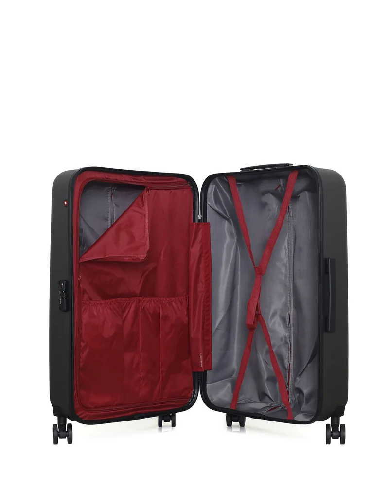 SWISS KOPPER – 2er-Pack – Großer Koffer und Handgepäck WIL