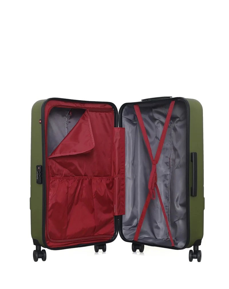 SWISS KOPPER – 2er-Pack – Großer Koffer und Handgepäck USTER