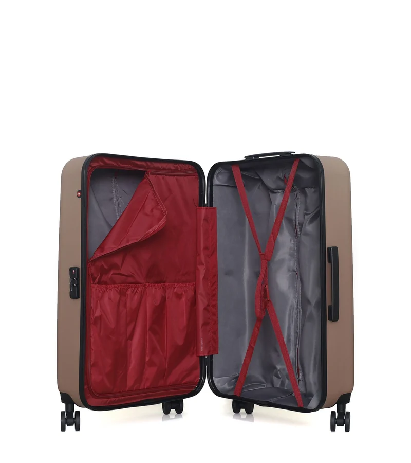 SWISS KOPPER – 2er-Pack – Großer Koffer und Handgepäck RUTI