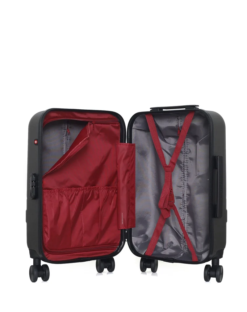 SWISS KOPPER – 2er-Pack – Handgepäck und Kosmetikkoffer USTER