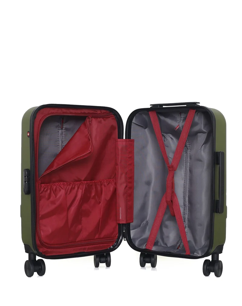 SWISS KOPPER – 2er-Pack – Handgepäck und Kosmetikkoffer USTER
