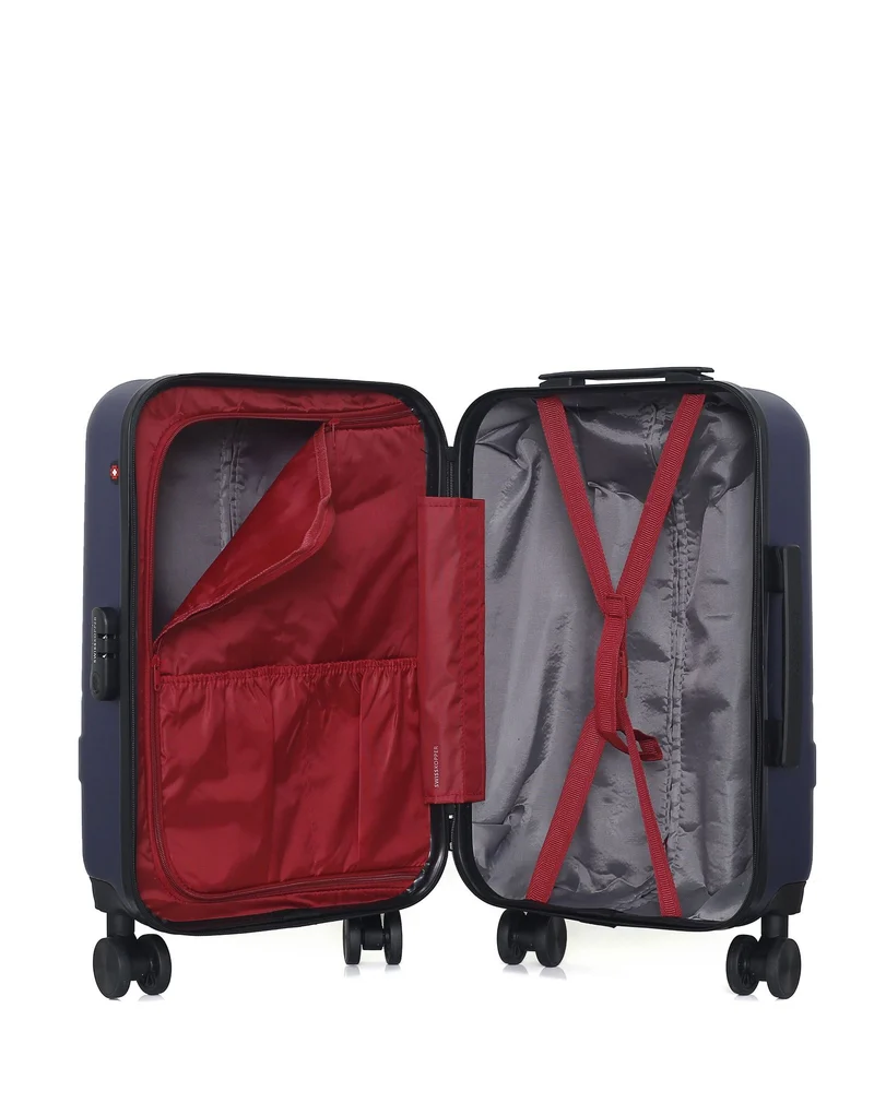 SWISS KOPPER – 2er-Pack – Handgepäck und Kosmetikkoffer USTER