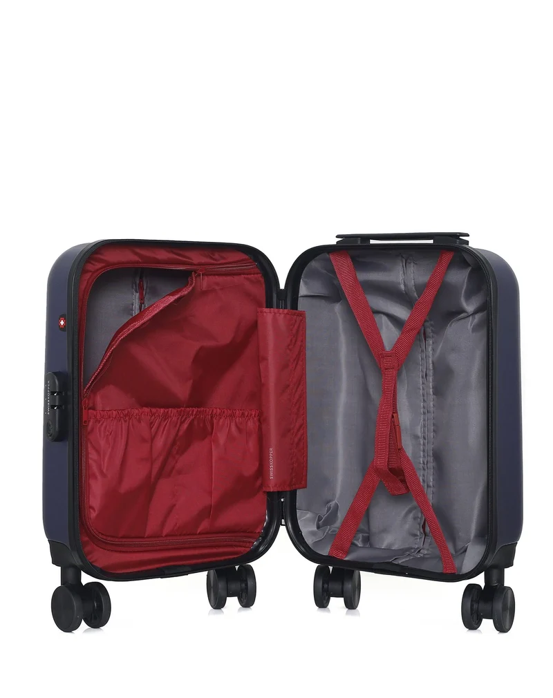 SWISS KOPPER – 2er-Pack – Handgepäck und Kosmetikkoffer RUTI