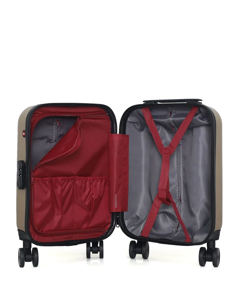 SWISS KOPPER – 2er-Pack – Handgepäck XXS und Kosmetikkoffer WIL