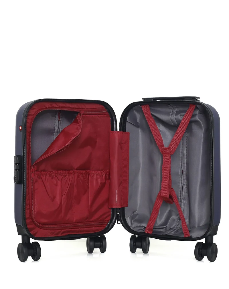 SWISS KOPPER – 2er-Pack – Handgepäck XXS und Kosmetikkoffer WIL