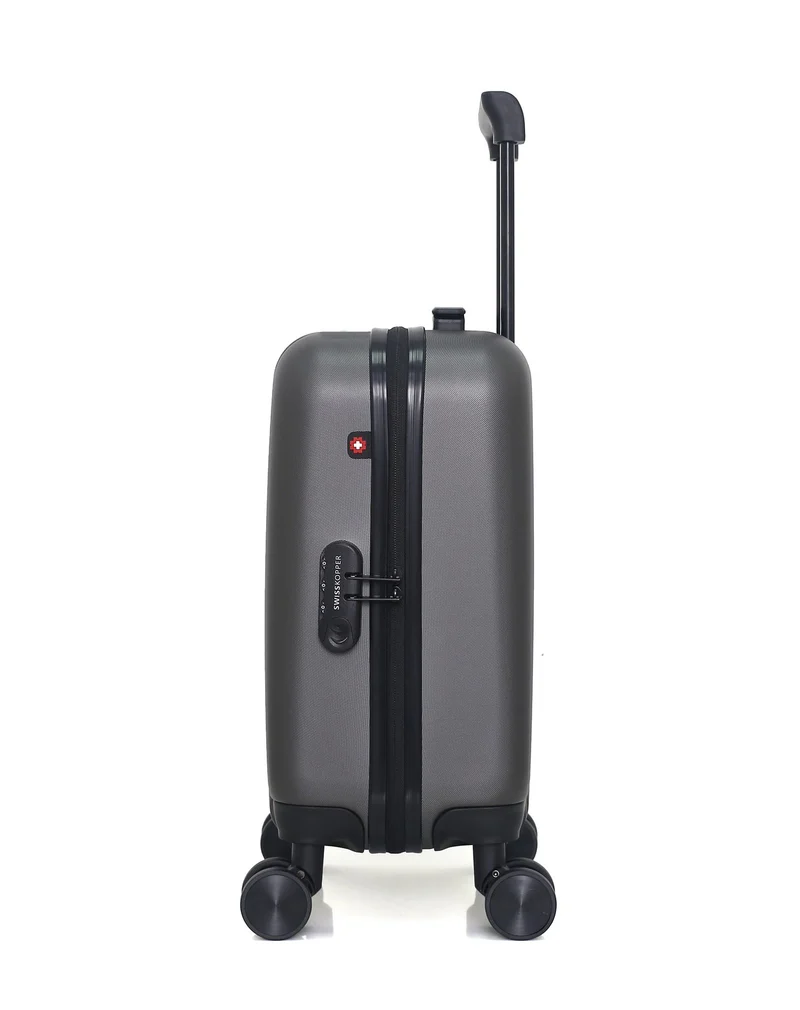 SWISS KOPPER – 2er-Pack – Handgepäck XXS und Kosmetikkoffer RUTI