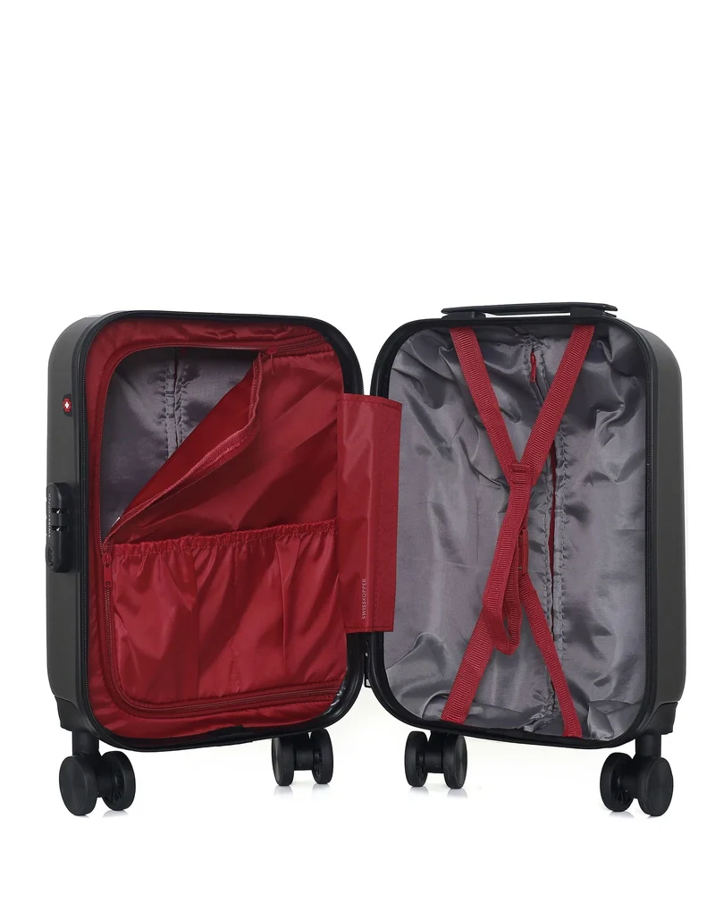 SWISS KOPPER – 2er-Pack – Handgepäck XXS und Kosmetikkoffer RUTI