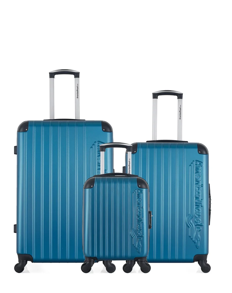 3er-Pack – Großer Koffer, mittelgroßer Koffer und Handgepäck XXS BUDAPEST
