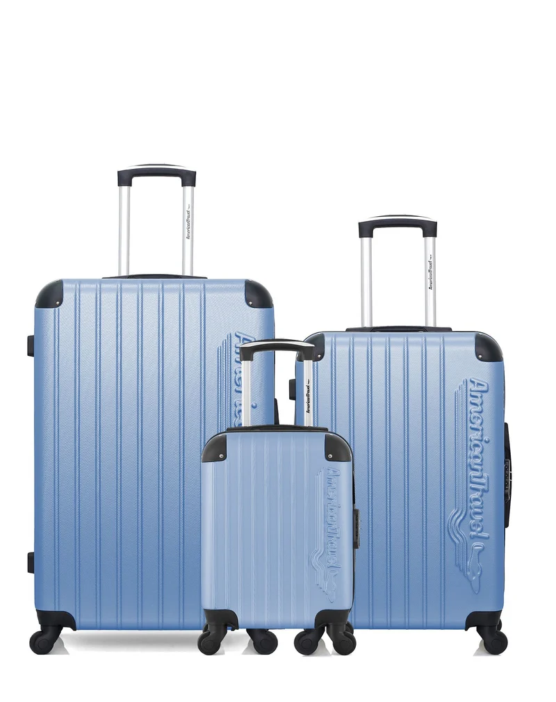 3er-Pack – Großer Koffer, mittelgroßer Koffer und Handgepäck XXS BUDAPEST