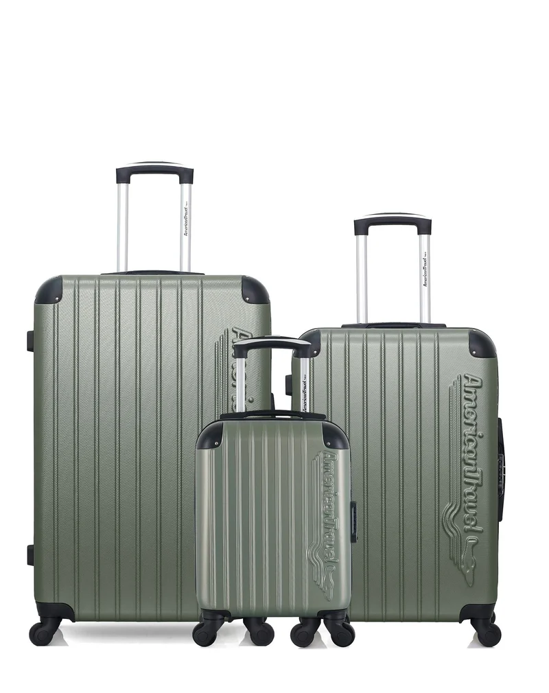 3er-Pack – Großer Koffer, mittelgroßer Koffer und Handgepäck XXS BUDAPEST