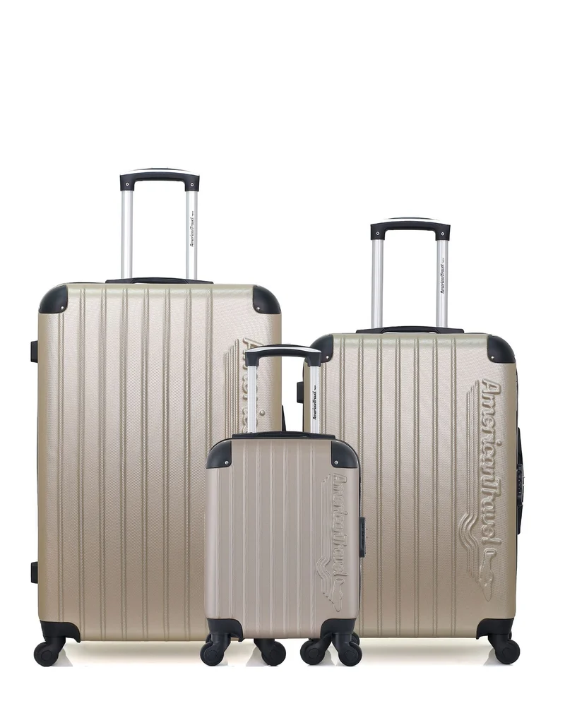 3er-Pack – Großer Koffer, mittelgroßer Koffer und Handgepäck XXS BUDAPEST