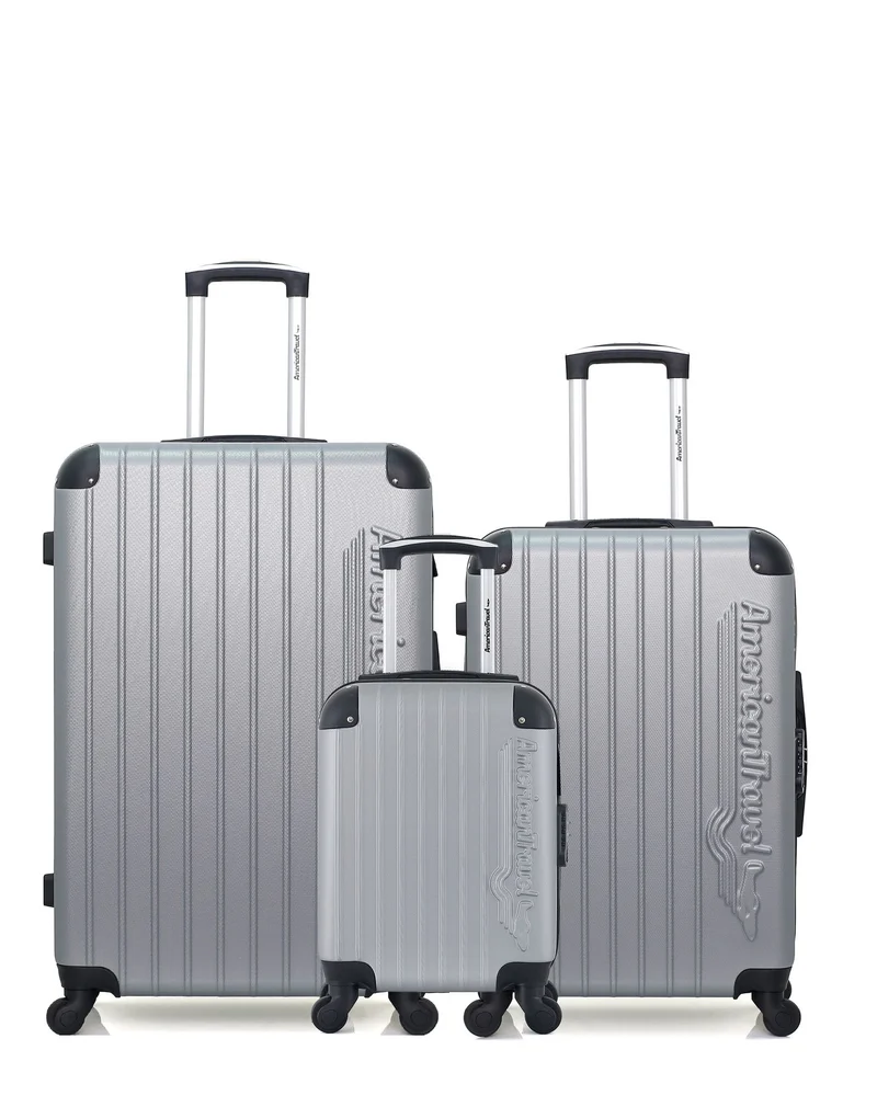 3er-Pack – Großer Koffer, mittelgroßer Koffer und Handgepäck XXS BUDAPEST