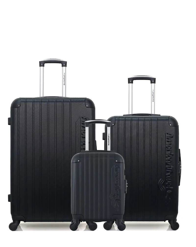 3er-Pack – Großer Koffer, mittelgroßer Koffer und Handgepäck XXS BUDAPEST