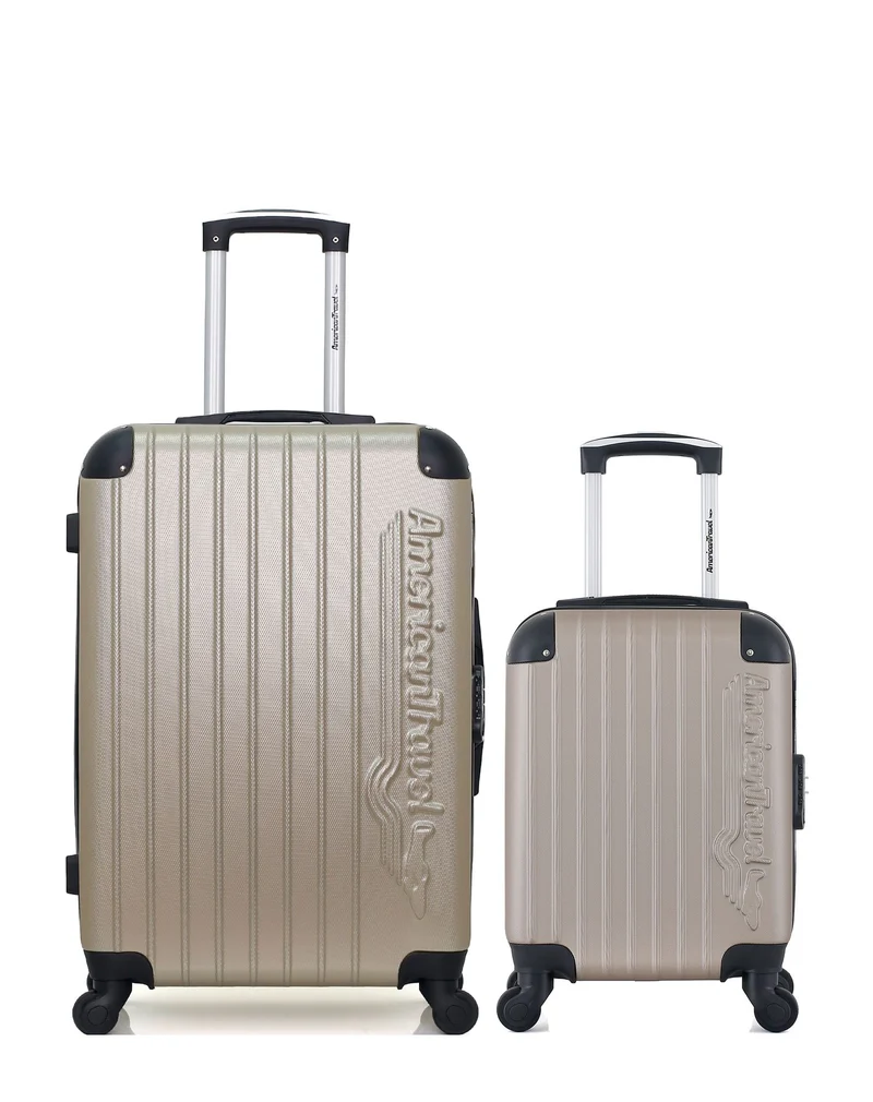 2er-Pack – Mittelgroßer Koffer und Handgepäck XXS BUDAPEST