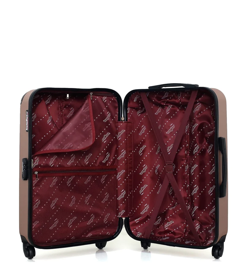 2er-Pack – Mittelgroßer Koffer und Handgepäck XXS BUDAPEST