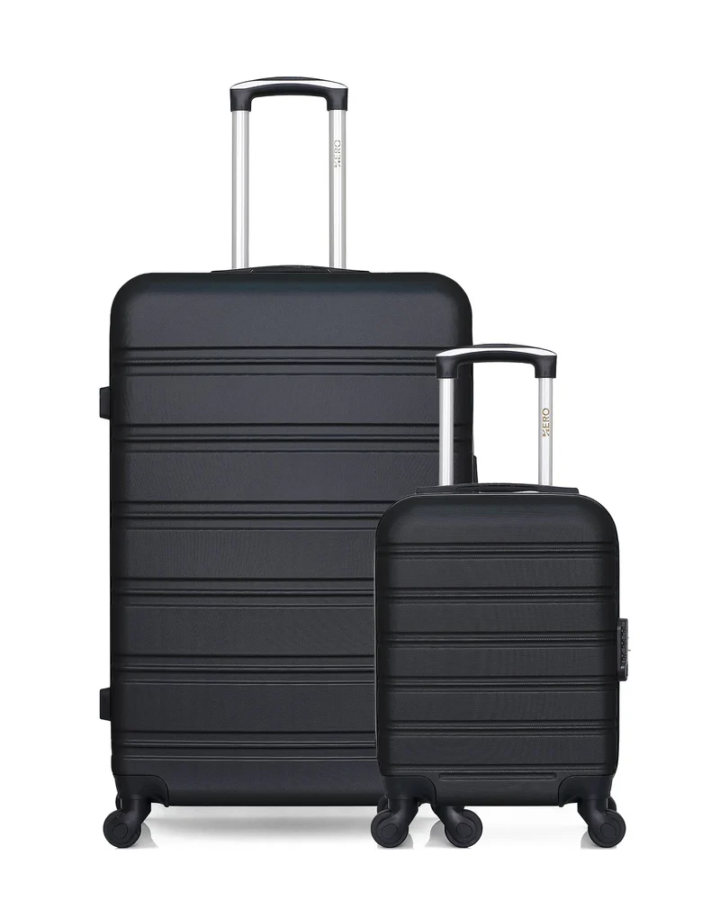 HERO – 2er-Pack - Großer Koffer und Handgepäck XXS RENOSO