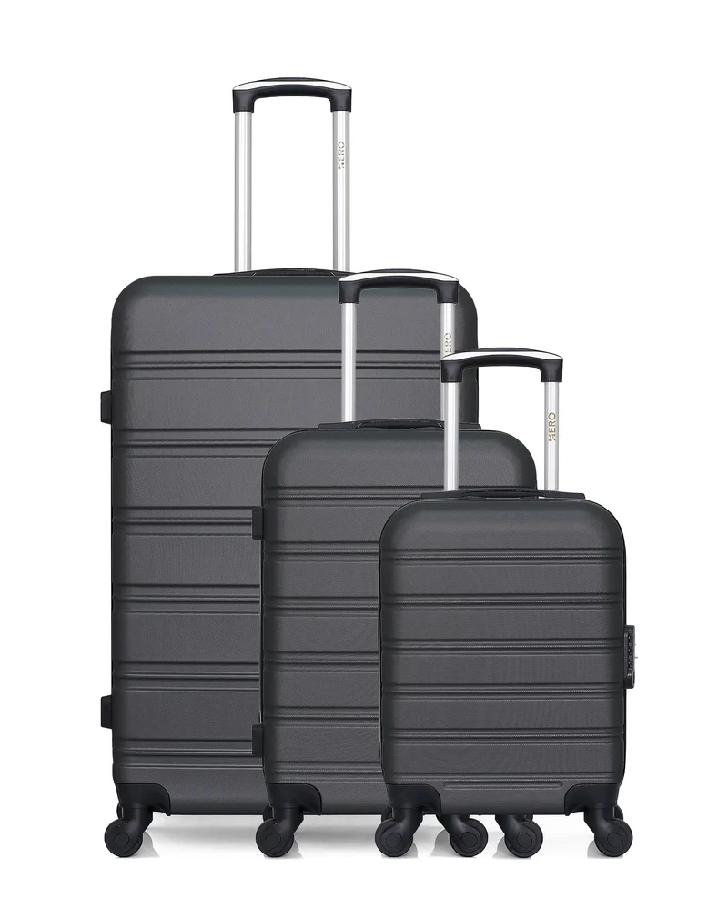 HERO – 3er-Pack – Großer Koffer, Handgepäck und Handgepäck XXS RENOSO