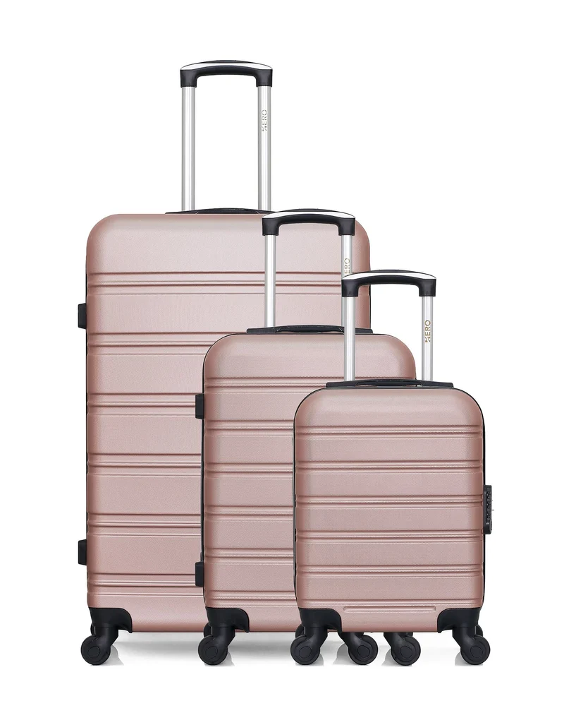 HERO – 3er-Pack – Großer Koffer, Handgepäck und Handgepäck XXS RENOSO