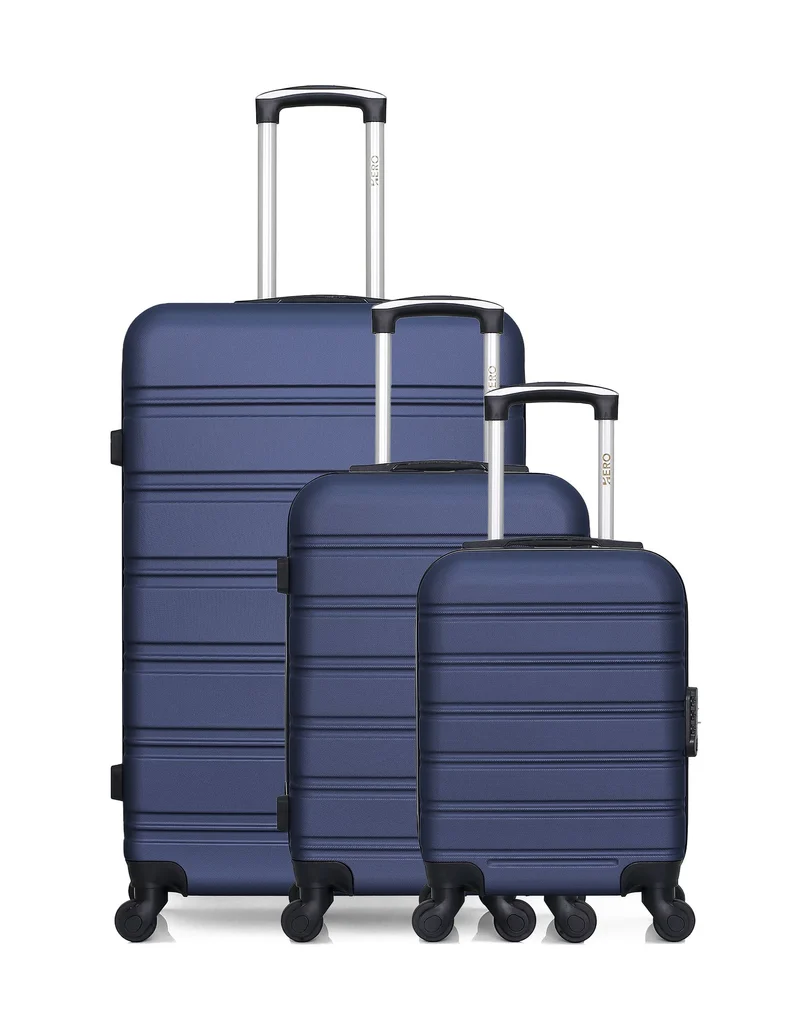 HERO – 3er-Pack – Großer Koffer, Handgepäck und Handgepäck XXS RENOSO