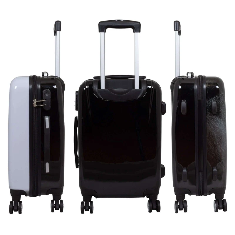 Motivkoffer Design Gorilla mit Schmetterling – Reisekoffer mit Motiv – Hartschale ABS/Polycarbonat – S M L – leicht & robust