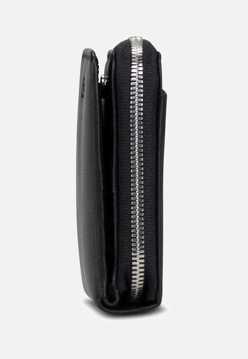 Odense Zip 6334 Small Black - Portemonnaie