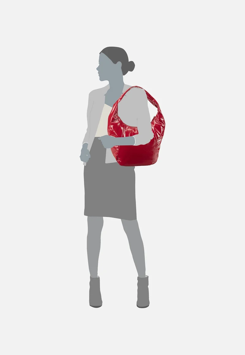 Ferrah M Rain True Red - Hobo Bag