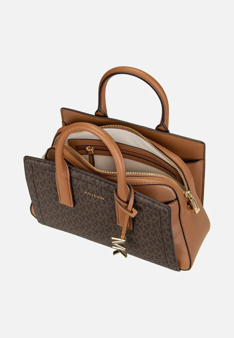 Laila SM Satchel Brown/Acorn - Henkeltasche